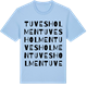 Blue Soul t-shirt med Tuvesholmen ordlek t-shirt