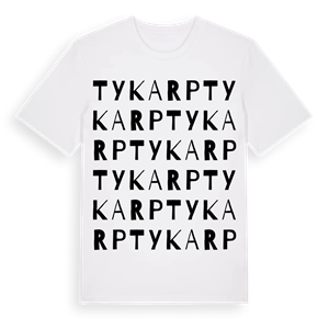 Tykarp ordlek t-shirt – ekologisk bomull t-shirt från Pinshirt