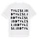 Tykeslund ordlek t-shirt