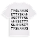 Tyskahuset ordlek t-shirt
