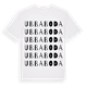 Ubbaboda ordlek t-shirt
