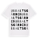 Ubbaltsgården ordlek t-shirt