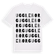 Uggleborg ordlek t-shirt