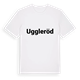 Uggleröd fetstil t-shirt