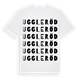 Uggleröd ordlek t-shirt