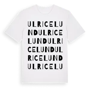 Ulricelund ordlek t-shirt – ekologisk bomull t-shirt från Pinshirt