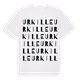 White t-shirt med Urkille ordlek t-shirt