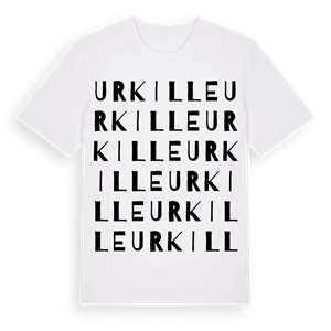 Urkille ordlek t-shirt – ekologisk bomull t-shirt från Pinshirt