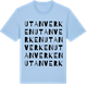 Blue Soul t-shirt med Utanverken ordlek t-shirt
