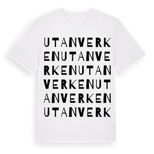 Utanverken ordlek t-shirt – ekologisk bomull t-shirt från Pinshirt