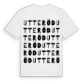 Utteröd ordlek t-shirt