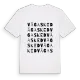 Vägasked ordlek t-shirt