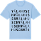 Blue Soul t-shirt med Välahusen ordlek t-shirt