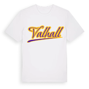 Valhall baseball t-shirt – ekologisk bomull t-shirt från Pinshirt