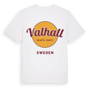 Valhall cirkel t-shirt – ekologisk bomull t-shirt från Pinshirt