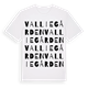 Valliegården ordlek t-shirt