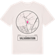 Vintage White t-shirt med Vallkärratorn t-shirt