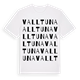 Valltuna ordlek t-shirt