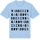 Blue Soul t-shirt med Vanneberga gård ordlek t-shirt