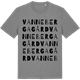 Mid Heather Gray t-shirt med Vanneberga gård ordlek t-shirt