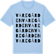Blue Soul t-shirt med Varegården ordlek t-shirt