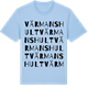Blue Soul t-shirt med Värmanshult ordlek t-shirt
