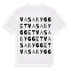 Vasabygget ordlek t-shirt