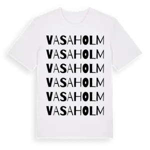 Vasaholm ordlek t-shirt – ekologisk bomull t-shirt från Pinshirt