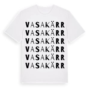 Vasakärr ordlek t-shirt – ekologisk bomull t-shirt från Pinshirt