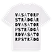Vasatorps trädgård ordlek t-shirt