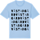 Blue Soul t-shirt med Västangård ordlek t-shirt