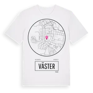 Väster t-shirt – ekologisk bomull t-shirt från Pinshirt