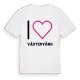 Jag älskar Västervång t-shirt stort tryck