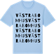 Blue Soul t-shirt med Västra Bomhus ordlek t-shirt