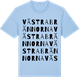 Blue Soul t-shirt med Västra Brännorna ordlek t-shirt