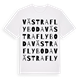 Västra Flyboda ordlek t-shirt