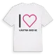 Jag älskar Västra Grevie t-shirt stort tryck