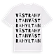 Västra Hyltan ordlek t-shirt