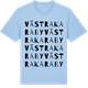 Blue Soul t-shirt med Västra Karaby ordlek t-shirt