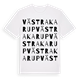 Västra Karup ordlek t-shirt