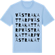 Blue Soul t-shirt med Västra Kattarp ordlek t-shirt