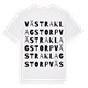 Västra Klagstorp ordlek t-shirt