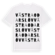 Västra Odarslöv ordlek t-shirt