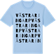 Blue Soul t-shirt med Västra Ringarp ordlek t-shirt