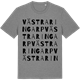 Mid Heather Gray t-shirt med Västra Ringarp ordlek t-shirt