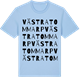 Blue Soul t-shirt med Västra Tommarp ordlek t-shirt