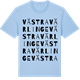 Blue Soul t-shirt med Västra Värlinge ordlek t-shirt
