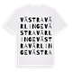Västra Värlinge ordlek t-shirt
