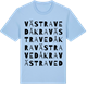 Blue Soul t-shirt med Västra Vedåkra ordlek t-shirt