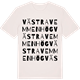 Vintage White t-shirt med Västra Vemmenhög ordlek t-shirt